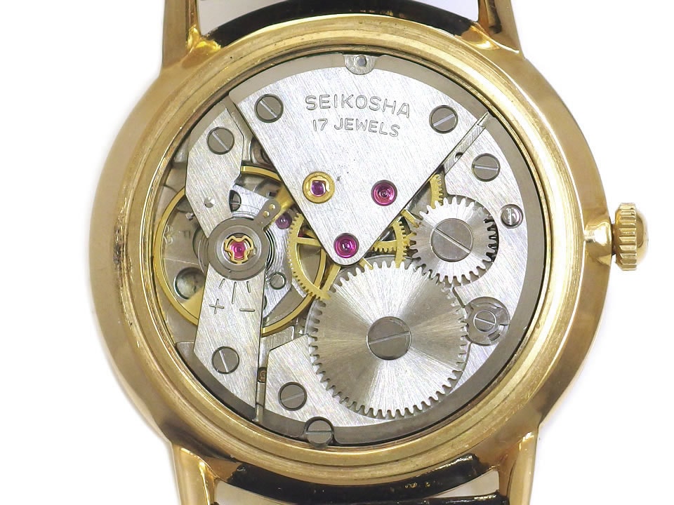 セイコー チャンピオン J14106 17石手巻 OH済 昭和38年頃 Seiko