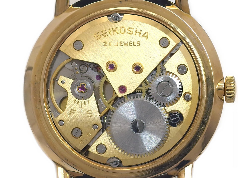 セイコー クラウン J15003E Cal.560 21石手巻 OH済 昭和38年頃 Seiko
