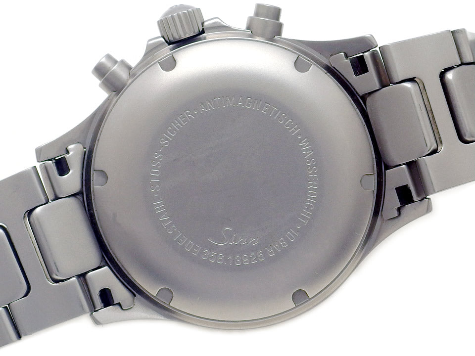 ジン 356 フリーガー クロノグラフ 純正ブレス 自動巻 USED