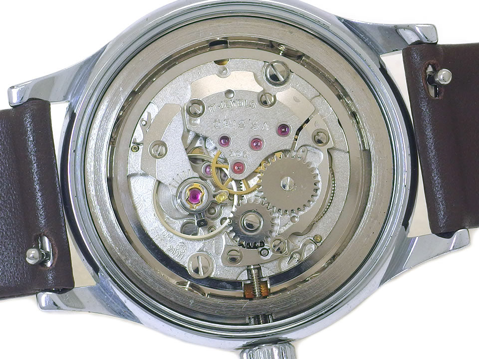 オリス ポインターデイト 31.5mm レディース Ref.302-7285B Cal.302 手巻 OH済 USED