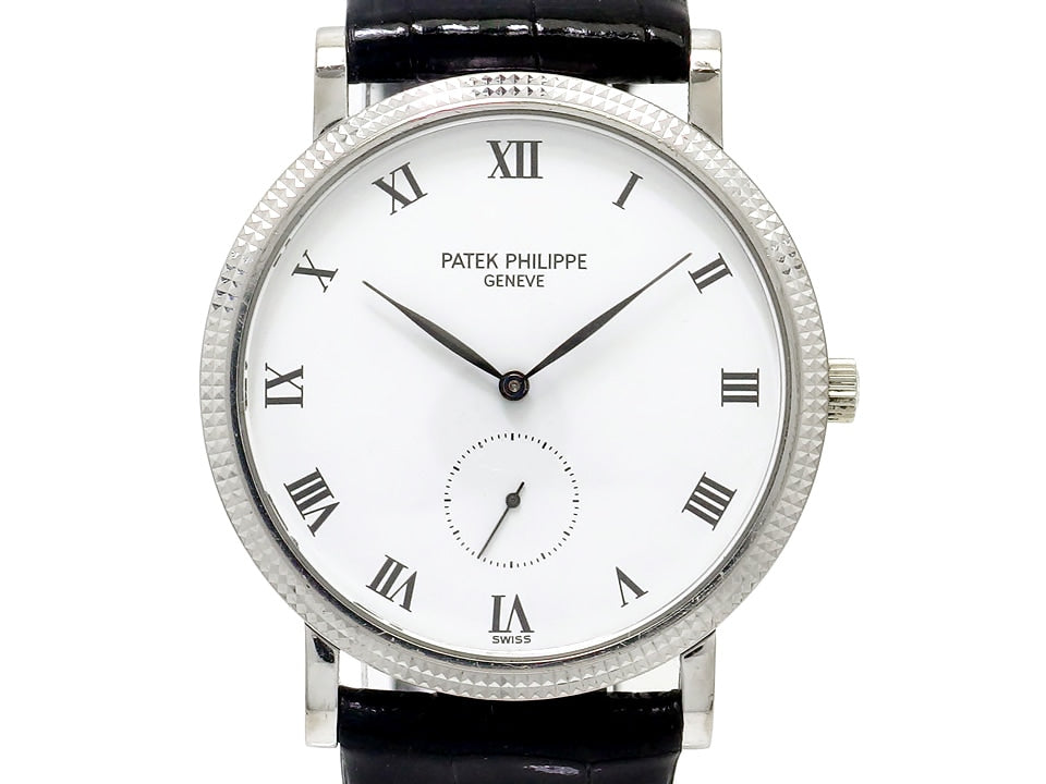 Patek Philippe Calatrava Men's Ref. 3919G 18K WG Manual Winding Overhauled 1990s USED Patek Philippe