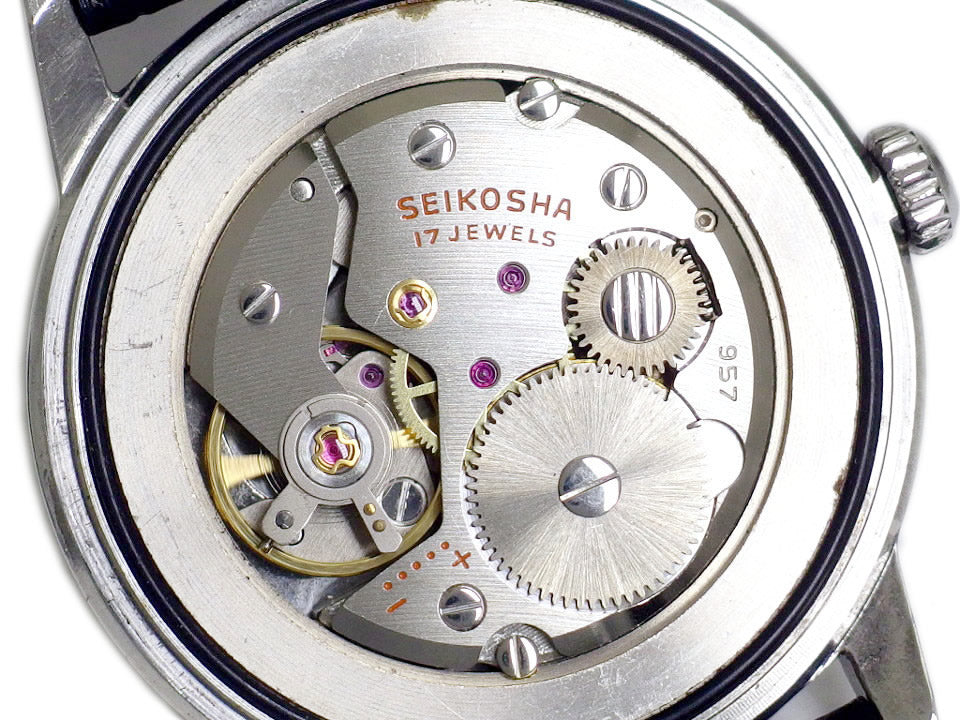 セイコー スポーツマン カレンダー Ref.14112 Cal.957 17石 手巻 OH済 昭和39年製 Seiko