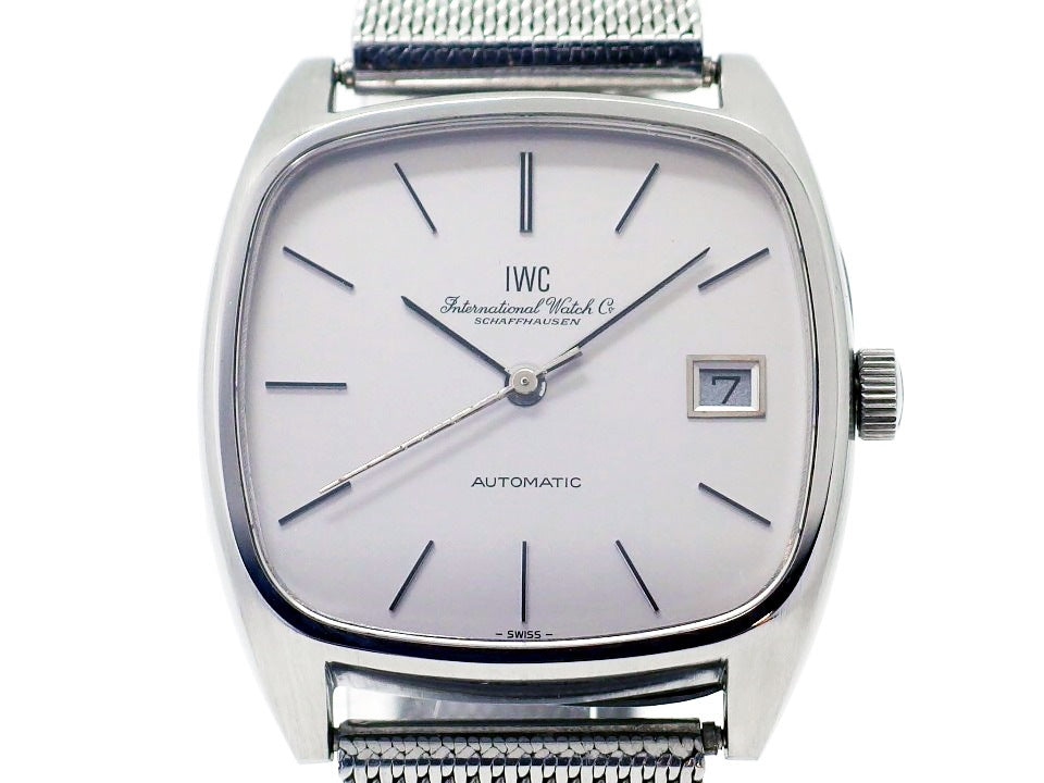 IWC Ref.582.379 スクエアケース Cal.3254 ジャガールクルトムーブ 34石 自動巻 OH済 1970年代 International Watch Co