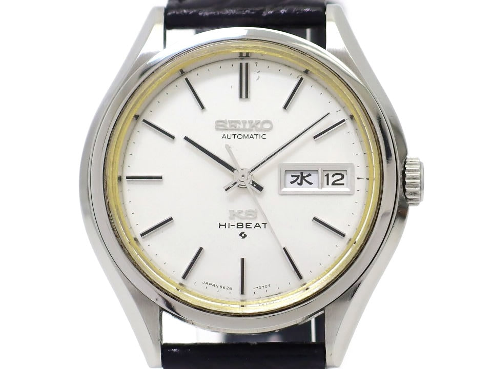 キングセイコー 5626-7120 ワンピースケース 自動巻 OH済 昭和47年製 Seiko