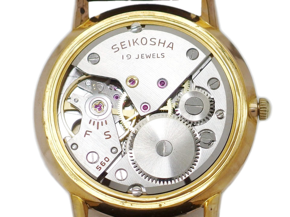 セイコー クラウン 15002 GP Cal.560 19石 手巻 OH済 昭和34年頃 Seiko
