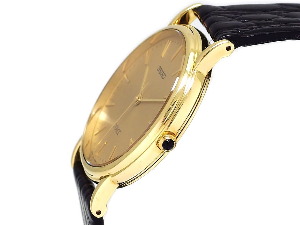 セイコー ドルチェ 18Kケース SACM012 8J41-6060 クオーツ 2010年製 USED Seiko