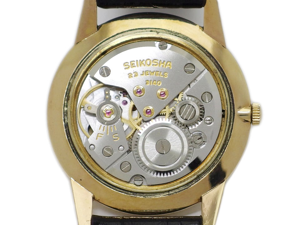 セイコー ライナー J15007E 14KGF Cal.3140 23石 手巻 OH済 昭和37年頃 Seiko