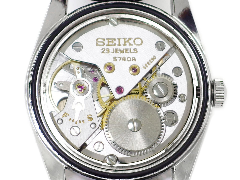 【希少】セイコー ロードマーベル 5740-8000 ロービート 全数字 Cal.5740A 23石 手巻 OH済 昭和41年製 Seiko