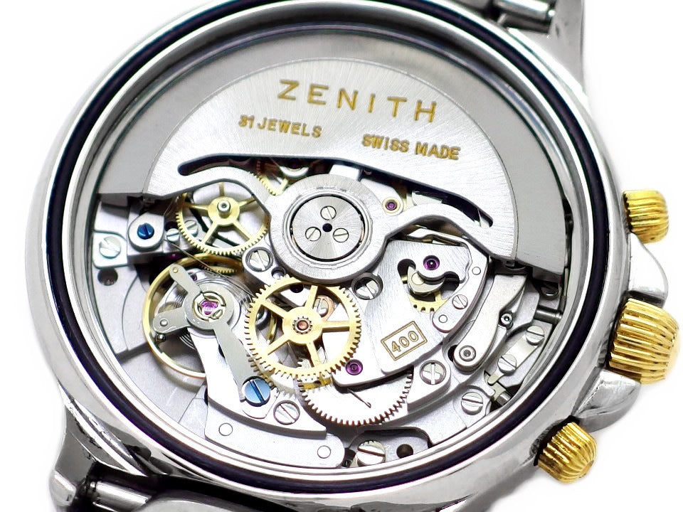 ゼニス デファイ エルプリメロ クロノグラフ 59.2000.400 Cal.400 自動巻 OH済 1990年代 USED