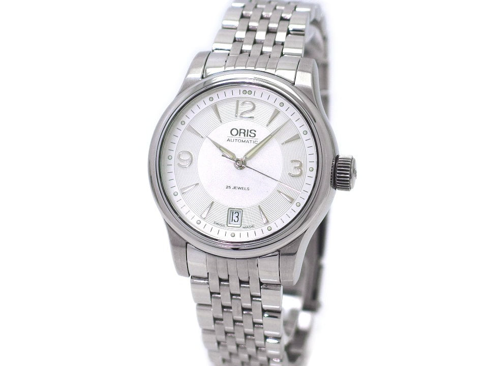 オリス クラシック デイト Ref.733 7578 4061 M 37mm 自動巻 2006年購入 USED