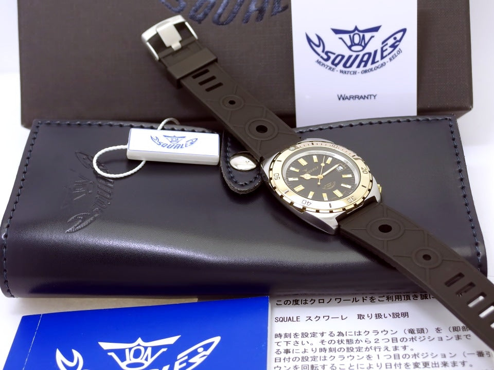 スクワーレ ダイバーズ200m 1553-021 スイス製 クオーツ USED SQUALE