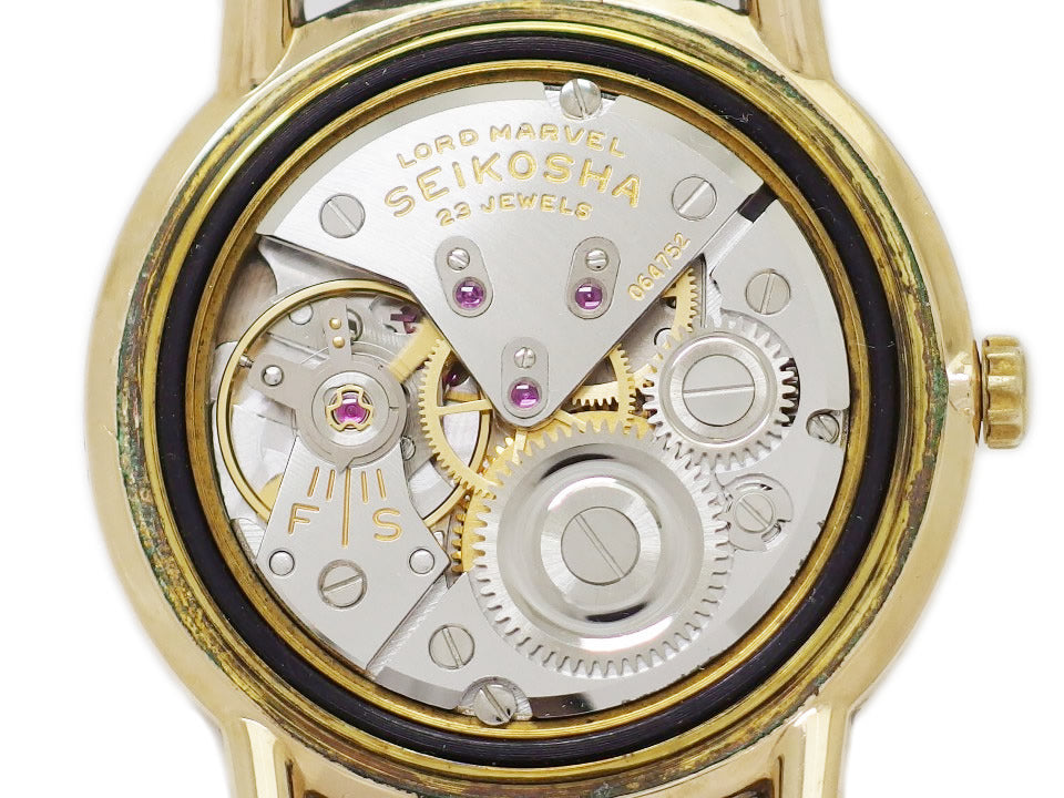 セイコー ロードマーベル 15027 14金張り AD文字盤 23石 手巻 OH済 昭和38年/1963年製 Seiko