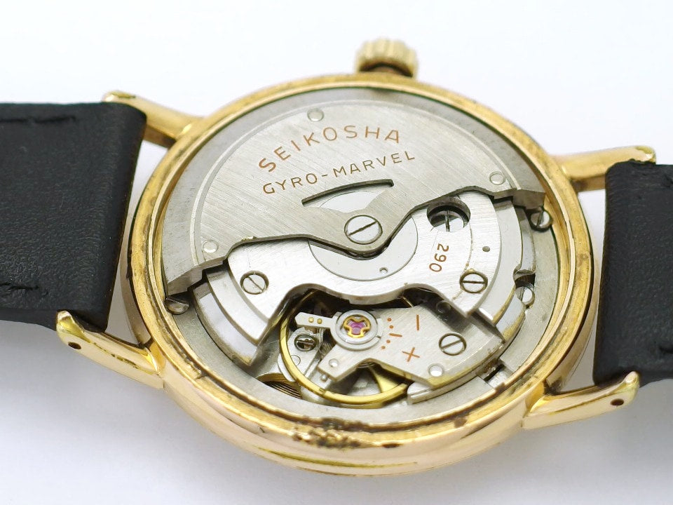 セイコー ジャイロマーベル J14051 金メッキ Cal.290 自動巻 OH済 昭和35年/1960年製