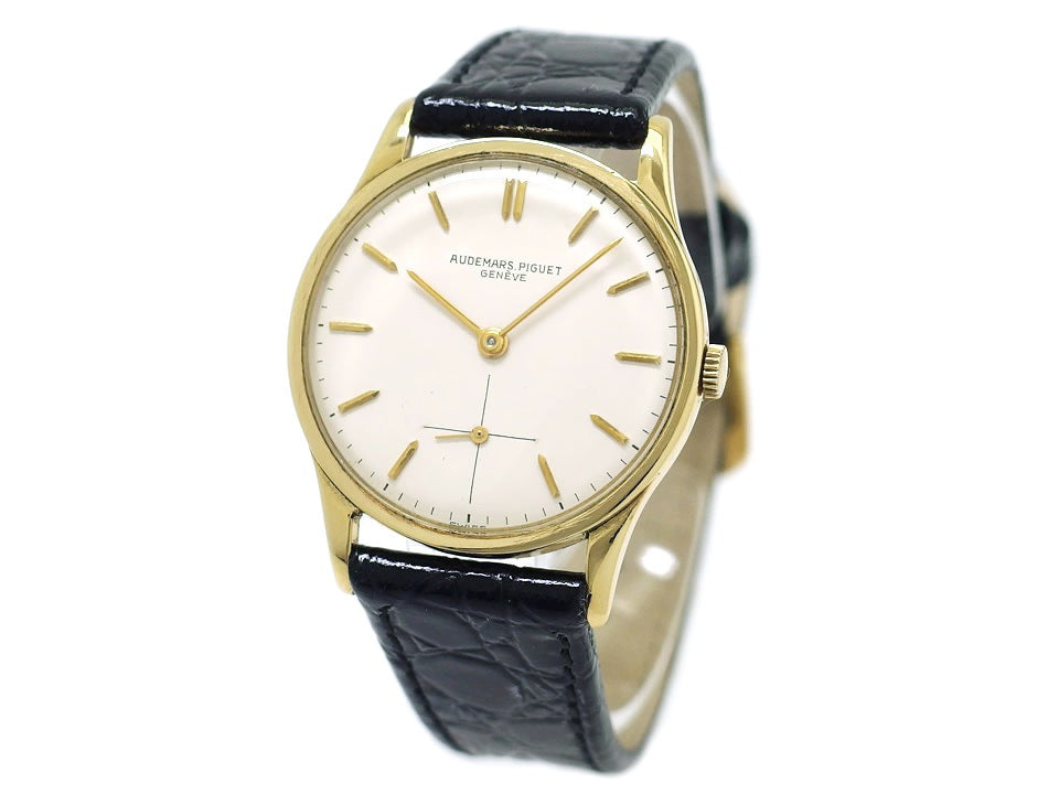 オーデマピゲ 18金無垢 28.6mm リダン文字盤 Cal.2001 手巻 OH済 1955年頃
