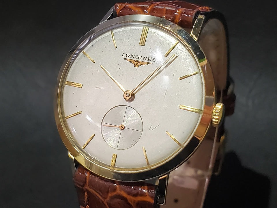 ロンジン Ref.1053 32.5mm 金張り Cal.23Z 手巻 OH済 1959年製