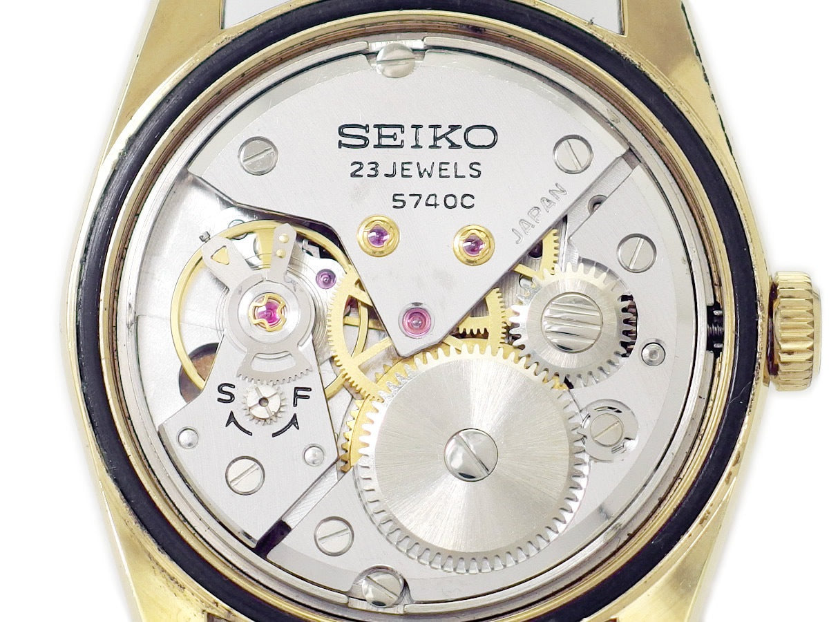 セイコー ロードマーベル 36000 5740-8000 金メッキ 手巻 OH済 昭和44年/1969年製 Seiko