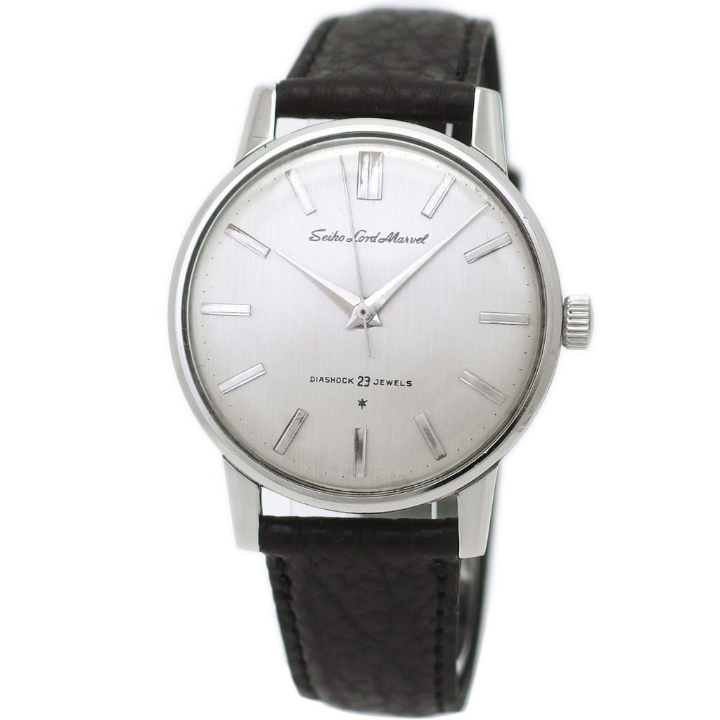 セイコー ロードマーベル 15027E ステンレス製 リダン文字盤 23石 手巻 OH済 昭和38年/1963年製 Seiko