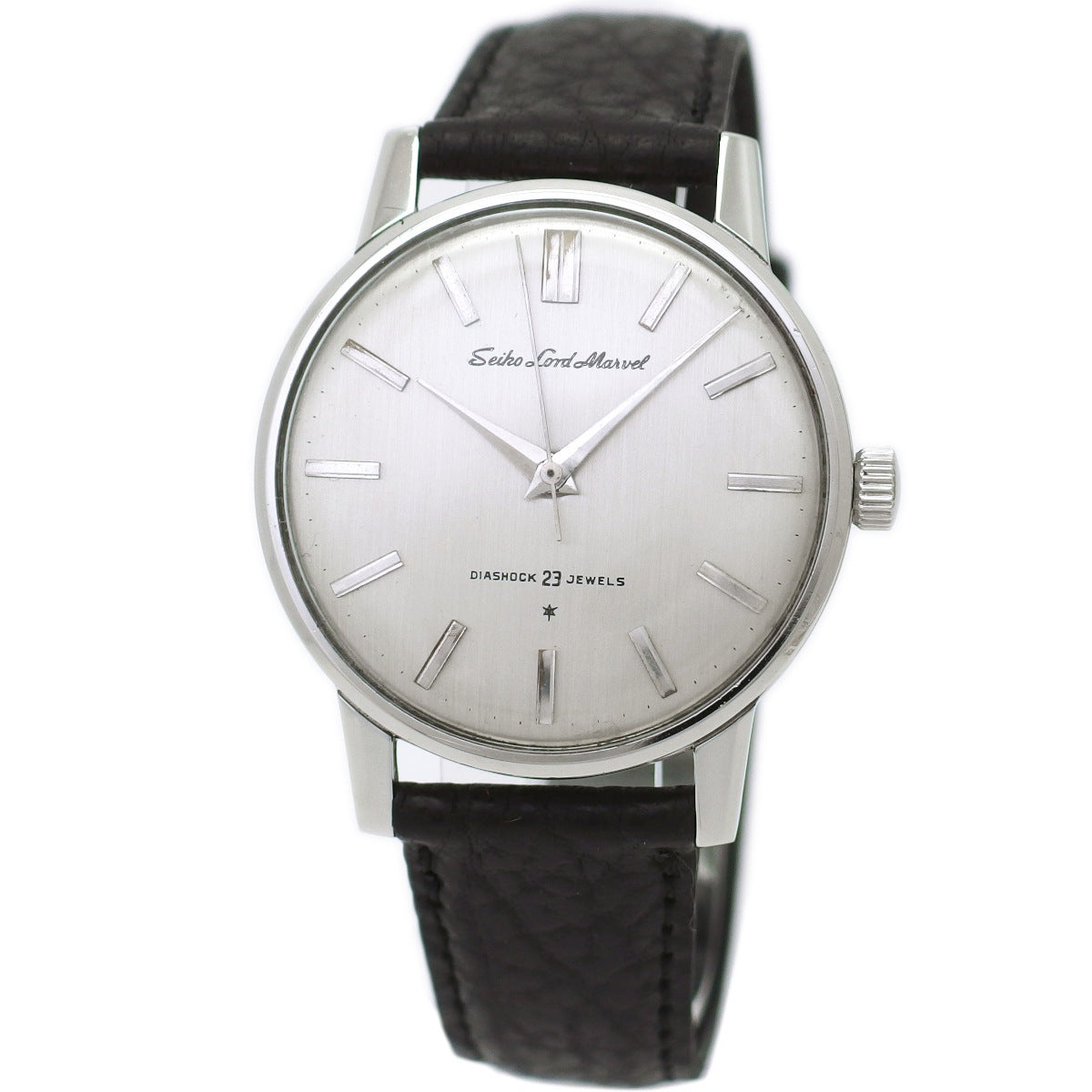 セイコー ロードマーベル 15027E ステンレス製 リダン文字盤 23石 手巻 OH済 昭和38年/1963年製 Seiko