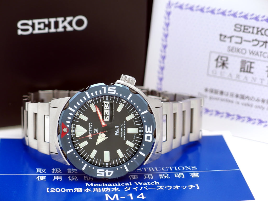 セイコー プロスペックス ダイバーズ 200m SBDY057 モンスター PADI Model 4R36-07N0 自動巻 2020年 USED