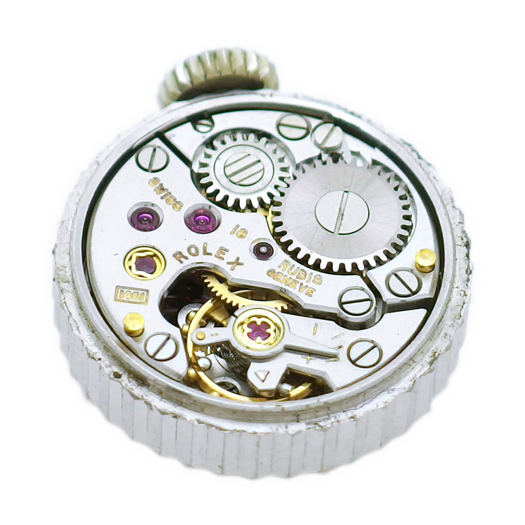 ロレックス オーキッド カメレオン レディース 18金ホワイトゴールド Ref.2059 手巻 OH済 1965年製 Rolex
