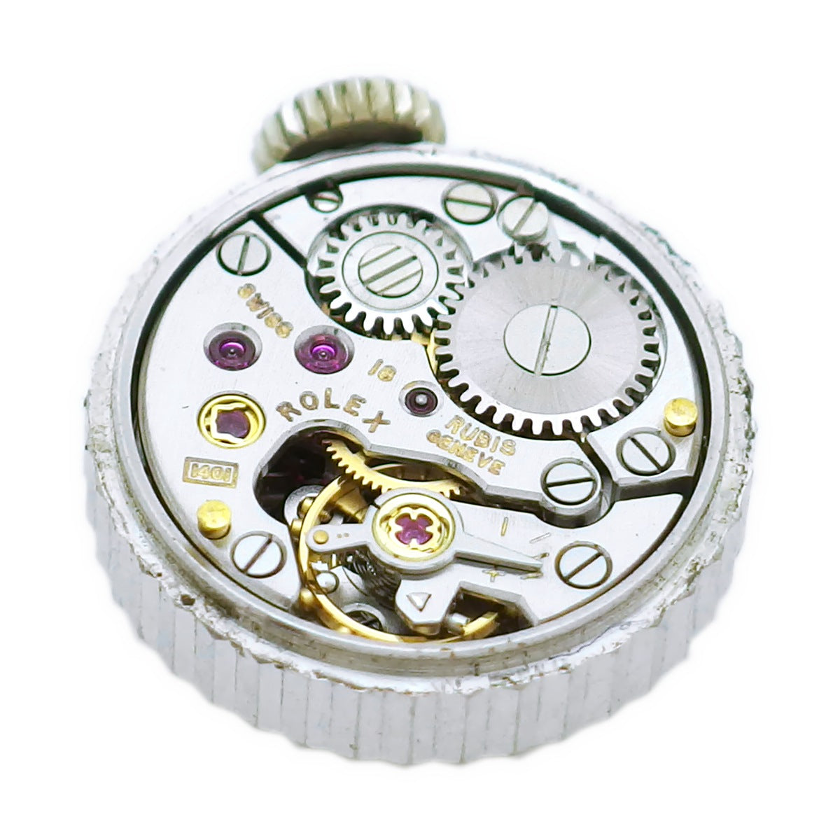 ロレックス オーキッド カメレオン レディース 18金ホワイトゴールド Ref.2059 手巻 OH済 1965年製 Rolex