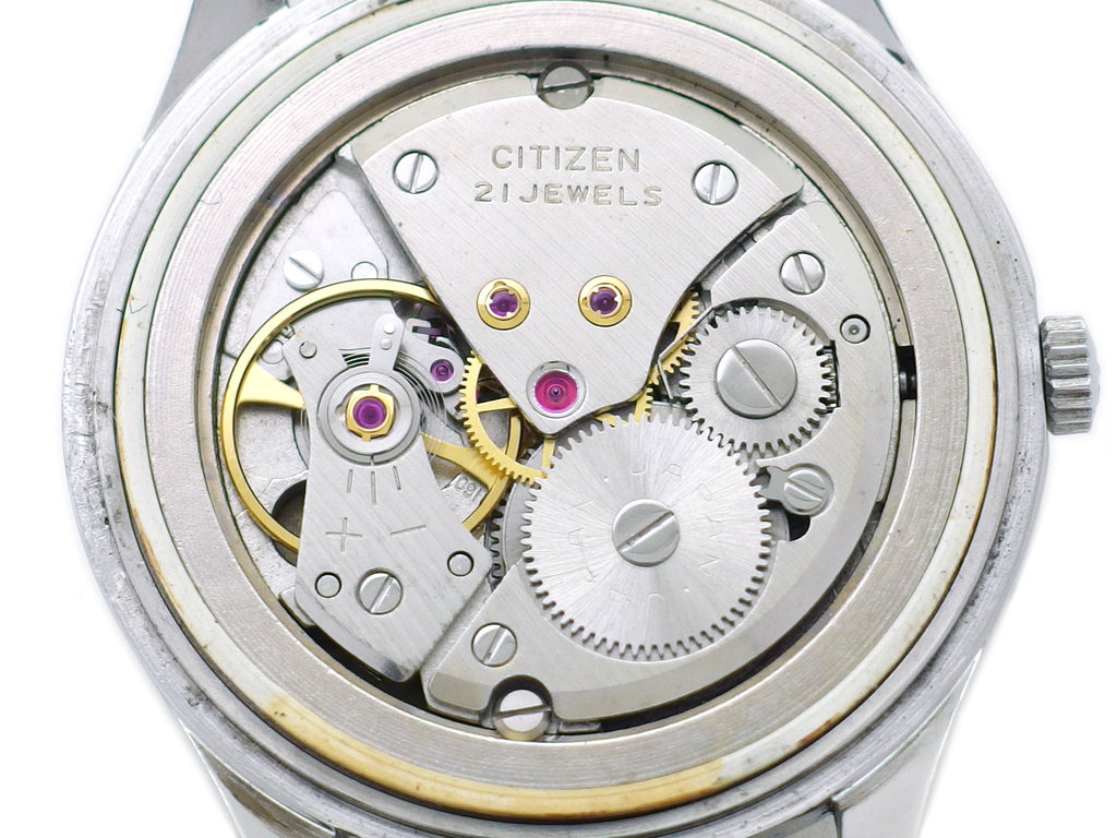 シチズン ホーマー 国鉄時計 門鉄 21石 手巻 OH済 1970年/昭和45年製 Citizen