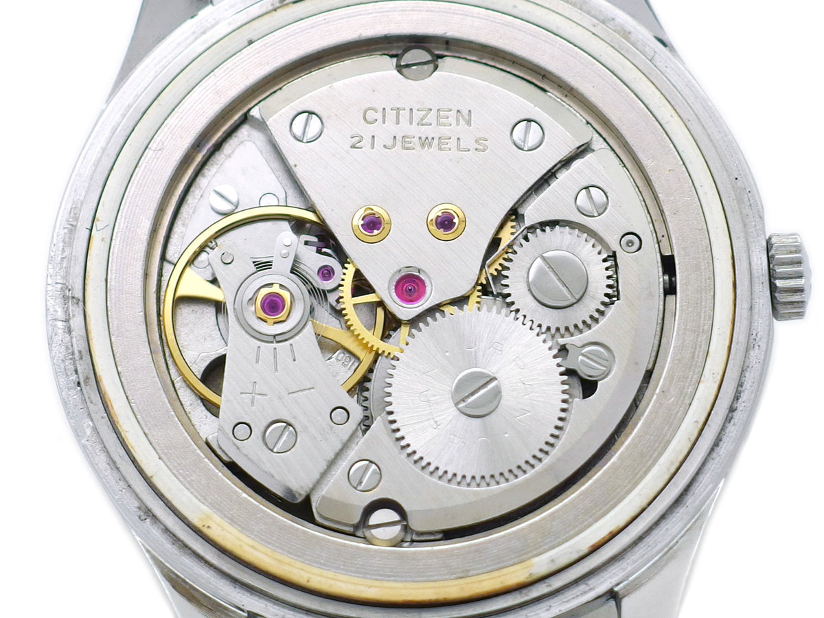 シチズン ホーマー 国鉄時計 門鉄 21石 手巻 OH済 1970年/昭和45年製 Citizen