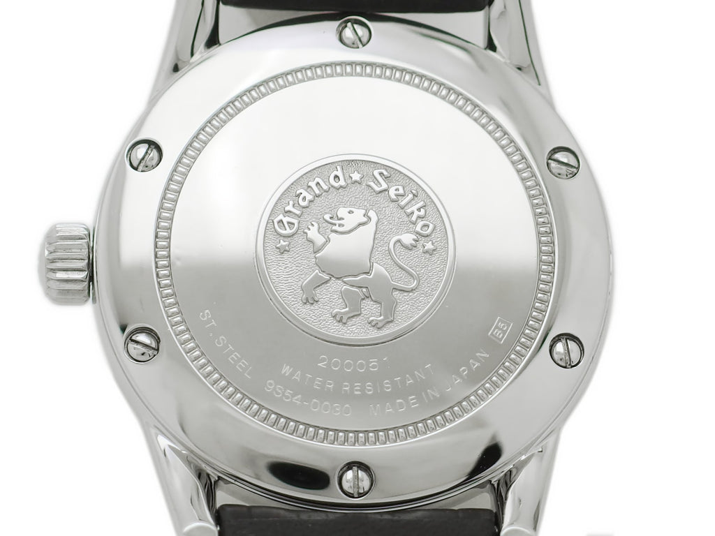 【美品】グランドセイコー SBGW001 9S54-0030 新品純正ワニ革ベルト 手巻 OH済 2002年製 USED