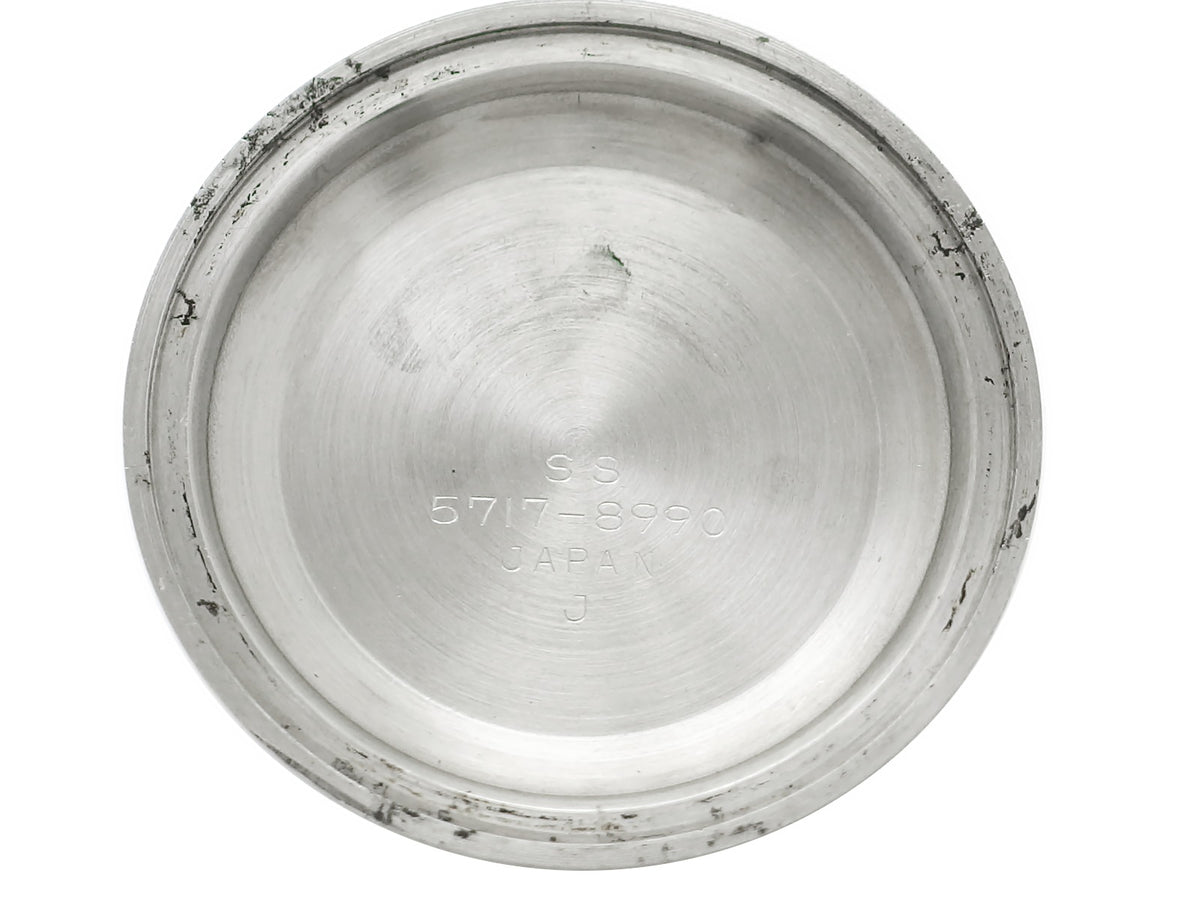 セイコー クロノグラフ 5717-8990 ワンプッシュクロノグラフ Cal.5717A 21石 手巻 OH済 昭和39年/1964年製