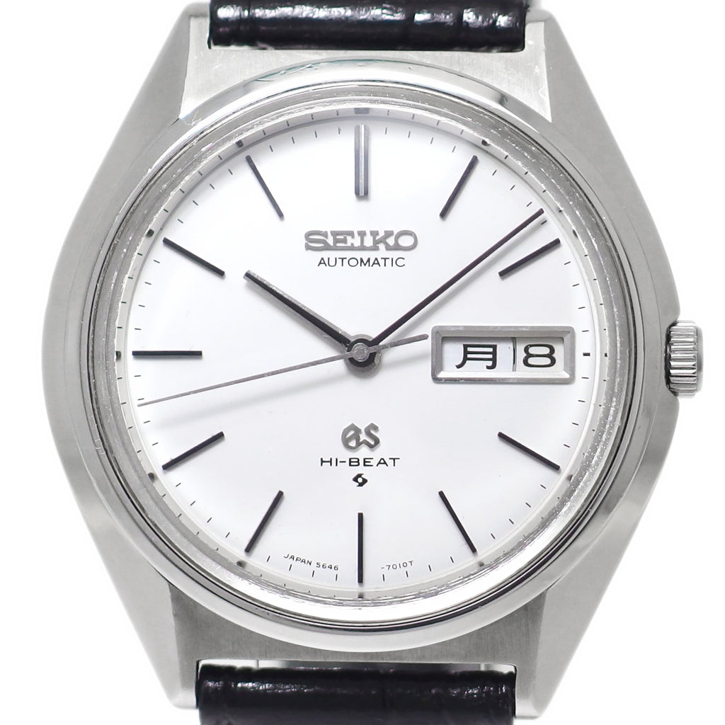 グランドセイコー 5646-7010 36.5mm 新品ガラス Cal.5646A 自動巻 OH済 昭和45年/1970年製