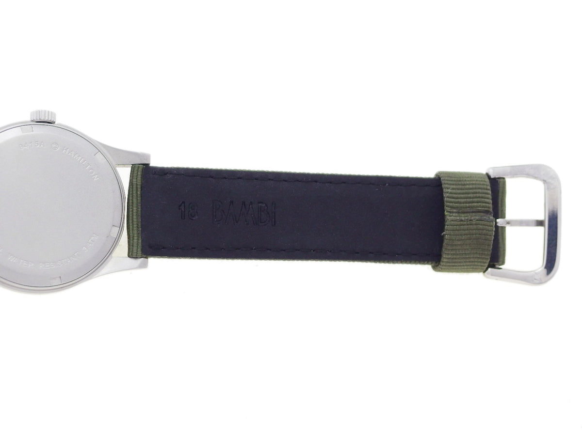 ハミルトン カーキ 9415A 33mm カーキ文字盤 17石 手巻 OH済 1990年代 USED Hamilton