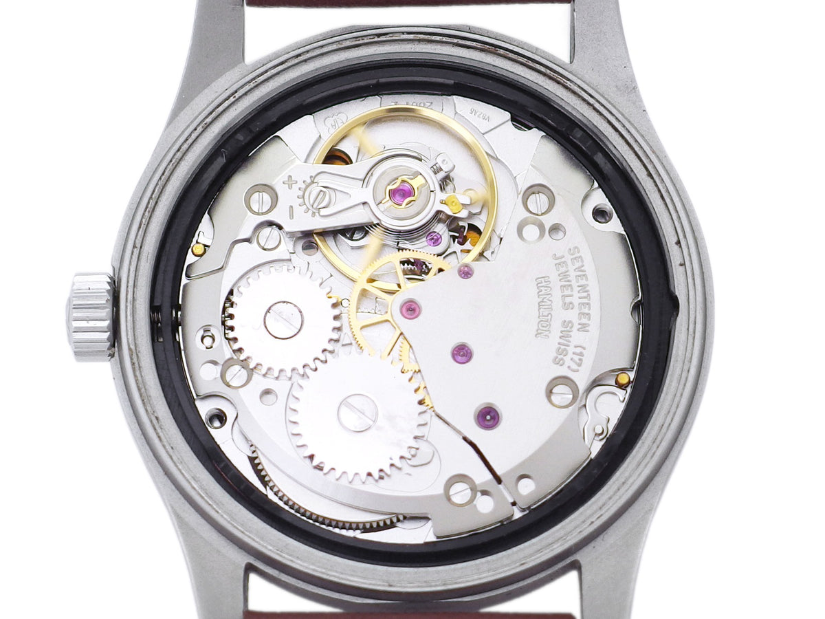 ハミルトン カーキ 9415A 33mm ブラック文字盤 Cal.2801-2 17石 手巻 1990年代 USED Hamilton