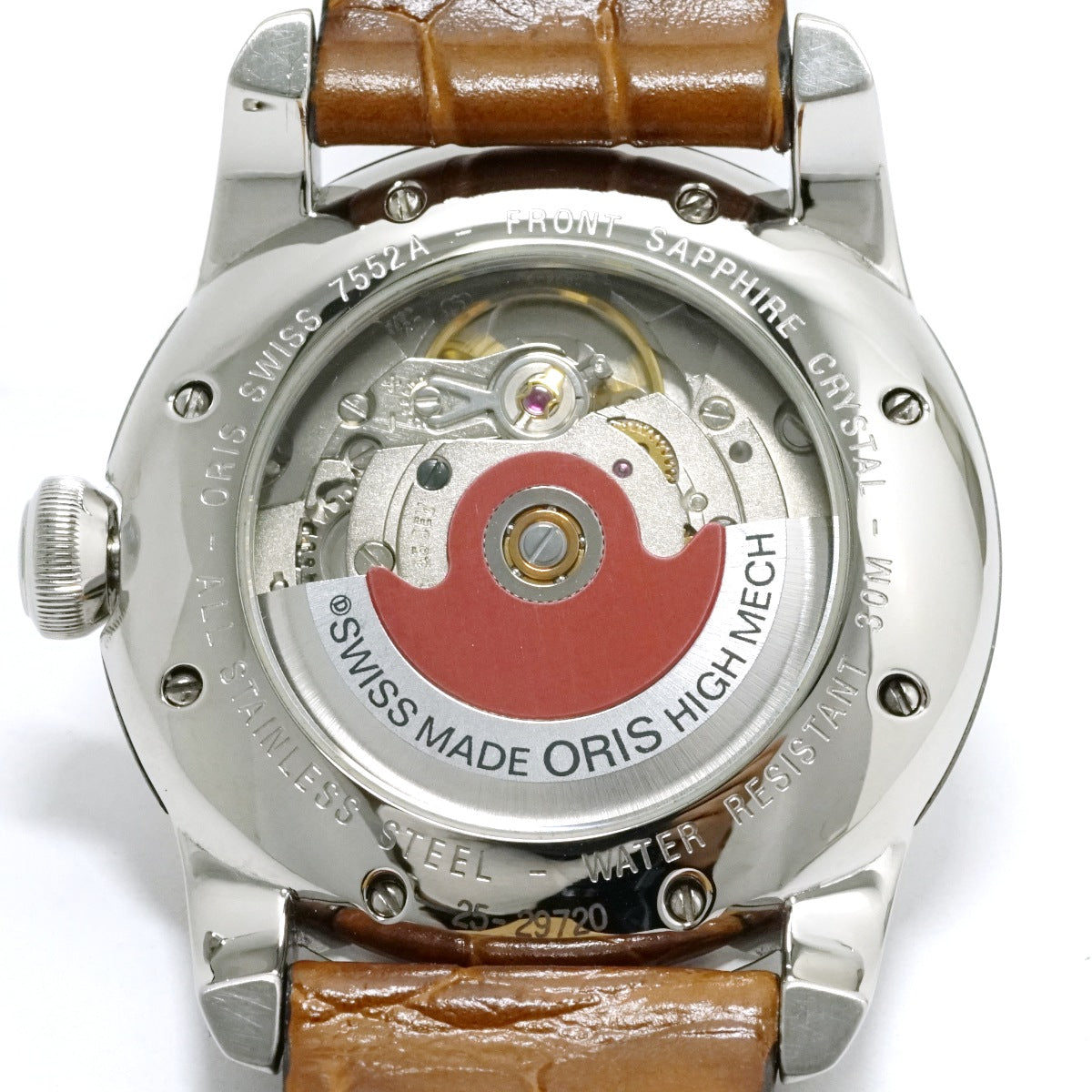 オリス アートリエ 633 7552A 裏スケルトン 25石 自動巻 USED