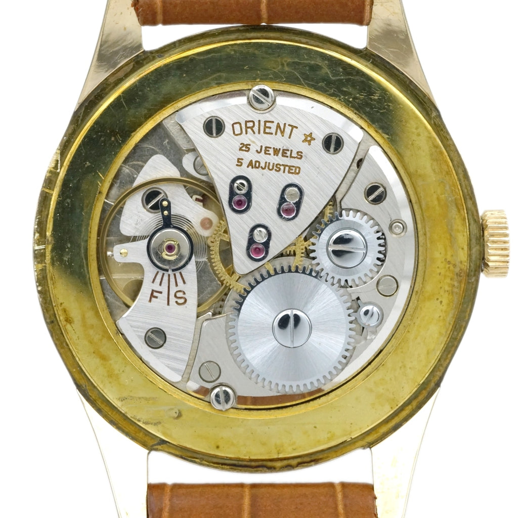Grand Prix Orient Special F24301, 14K Gold Filled, 25 Jewels, Manual Wind, Serviced, circa 1961
