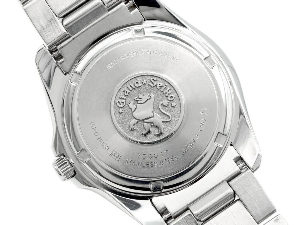 グランドセイコー SBGF017 8J56-8020 ねじ込みリューズ 純正ブレスレット クオ－ツ 2007年製 USED Seiko