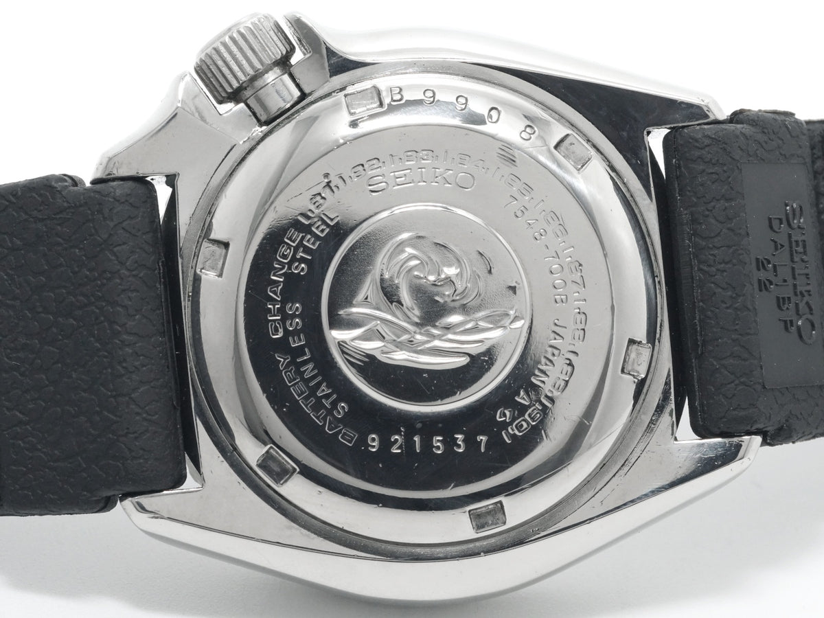 セイコー ダイバー 150m 7548-700B 紺文字盤 ペプシベゼル クオーツ 昭和54年/1979年製 Seiko