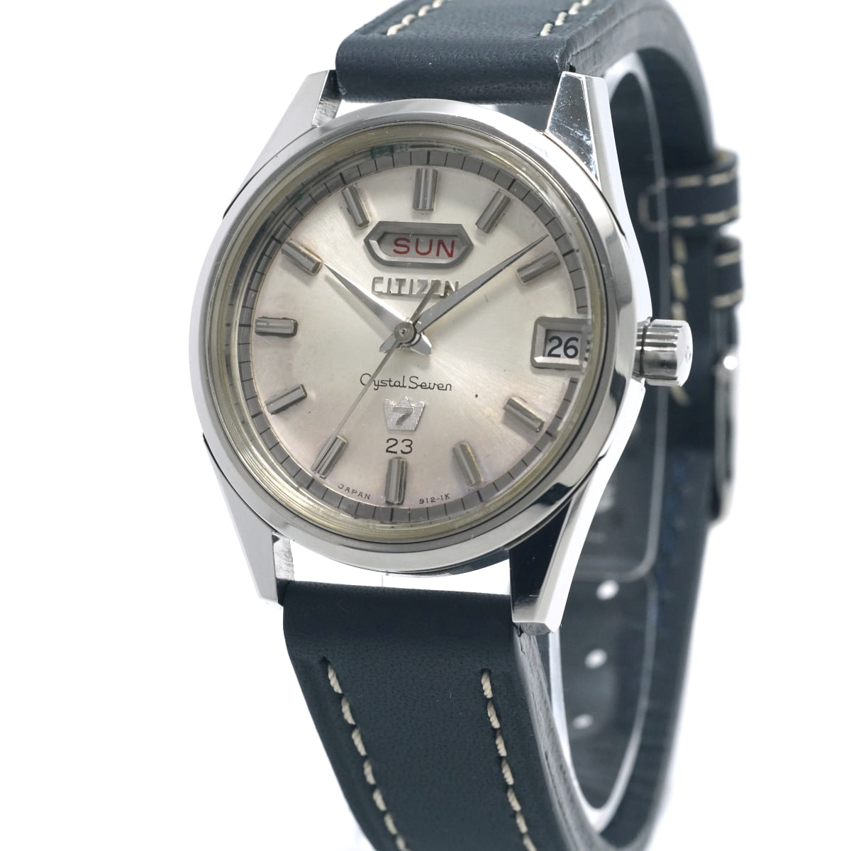 シチズン クリスタルセブン 23石 ACSS 2808-T Cal.5203 自動巻 OH済 昭和42年/1967年製 Citizen