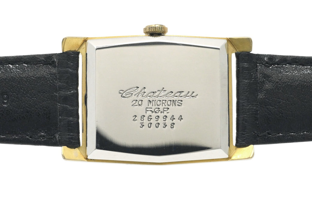 タカノ シャトー スーペリア Ref.30038 スクエアケース 金メッキ 21石 手巻 OH済 1961年発売