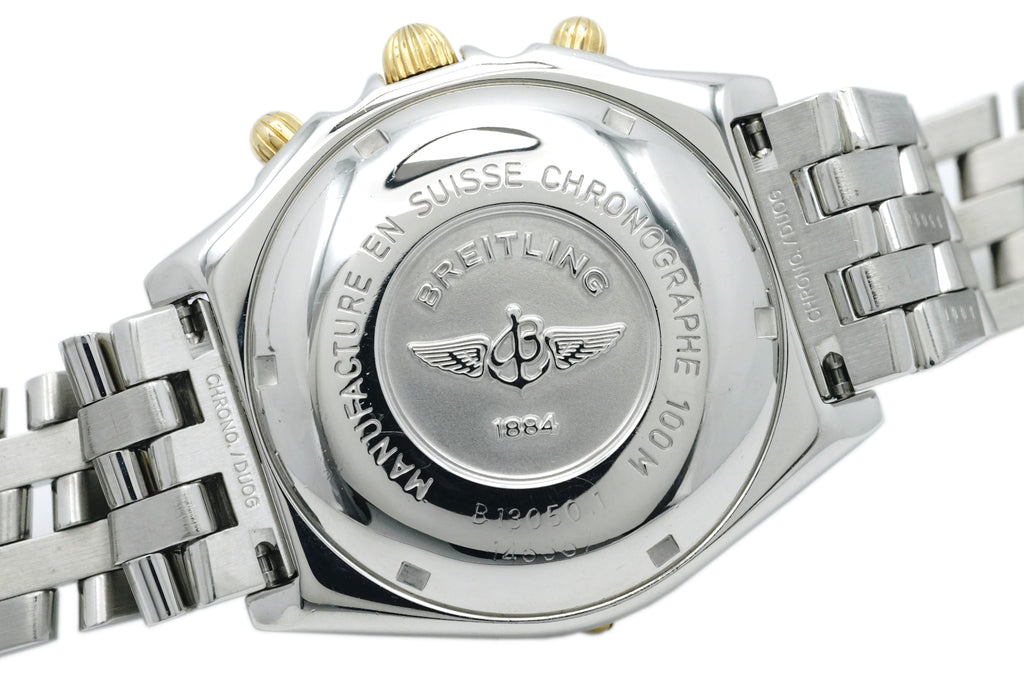 Breitling Chronomat GT B13050.1 Mother-of-Pearl Dial Automatic Winding Overhauled Released in 1997 USED