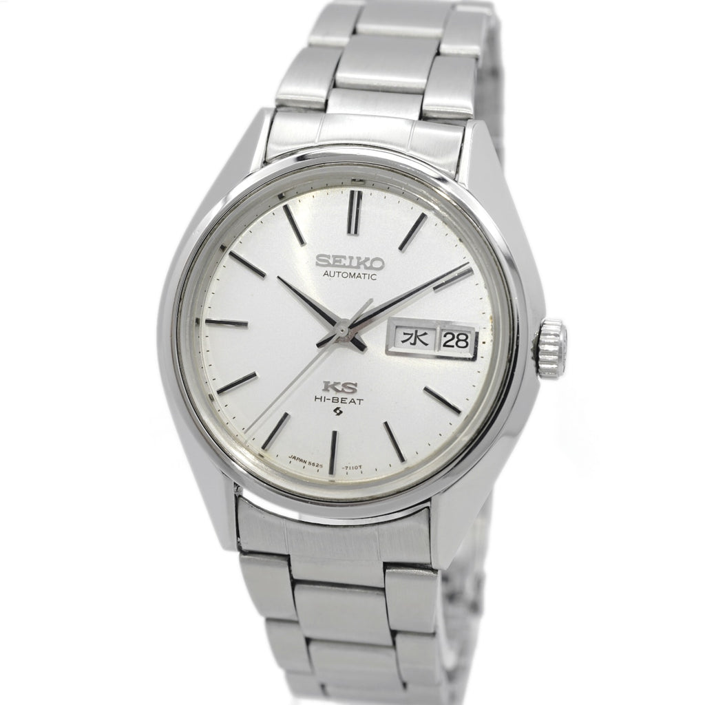 キングセイコー 5626-7110 ワンピースケース 金色メダリオン SEIKOブレスレット 自動巻 OH済 昭和46年/1971年製 King Seiko
