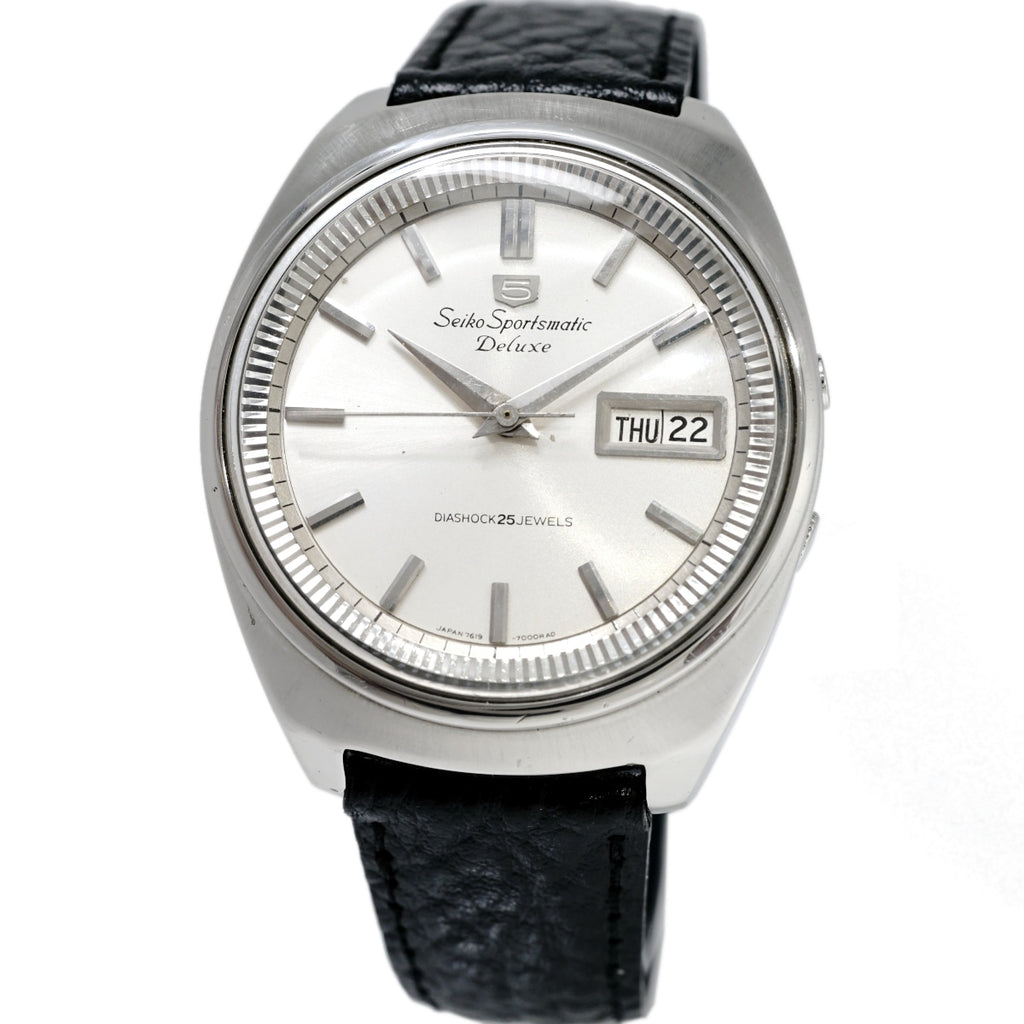 セイコー スポーツマチック ファイブデラックス 7619-7020 自動巻 OH済 昭和40年/1965年製 Seiko