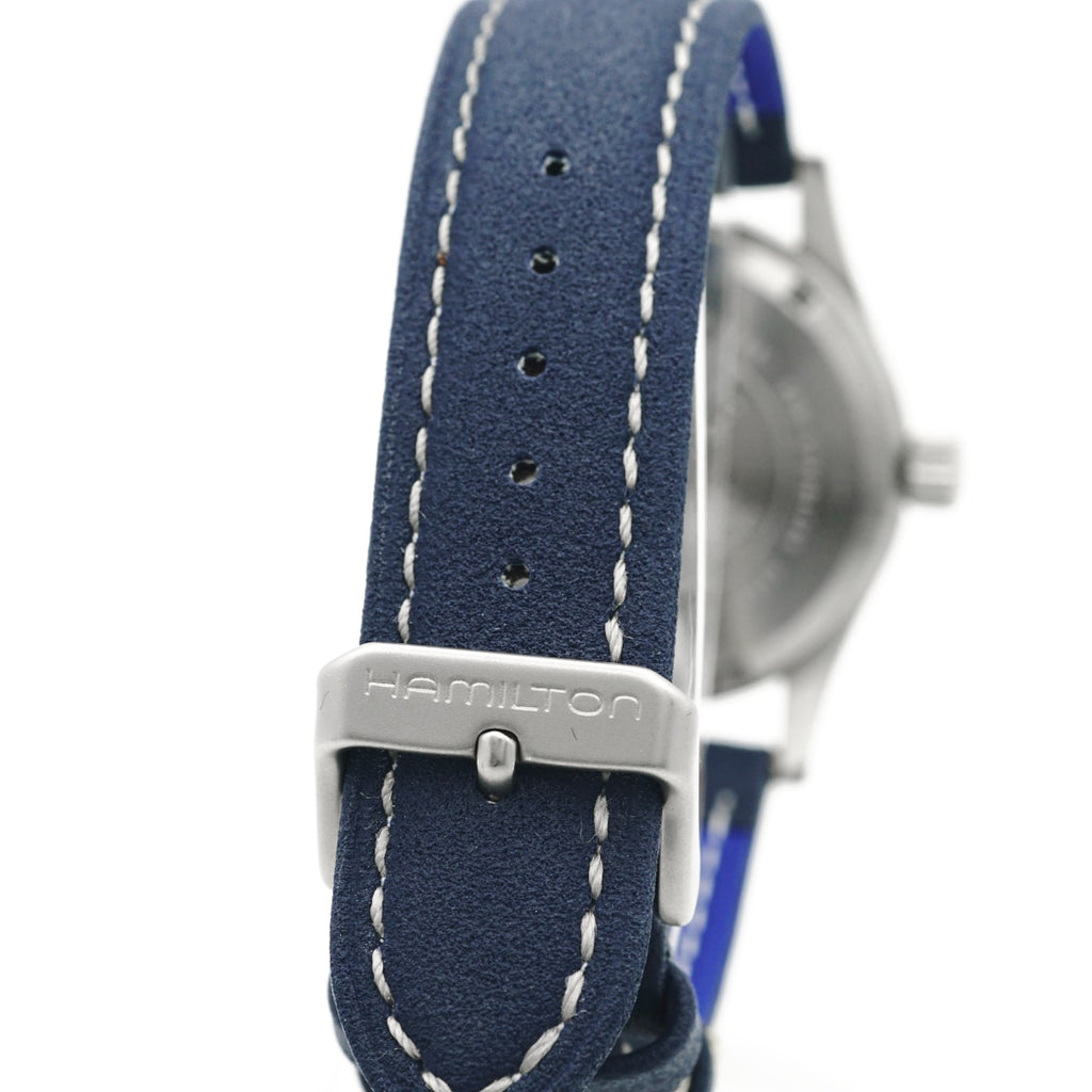 ハミルトン カーキ 38mm H684110 ネイビー文字盤 クオーツ USED Hamilton