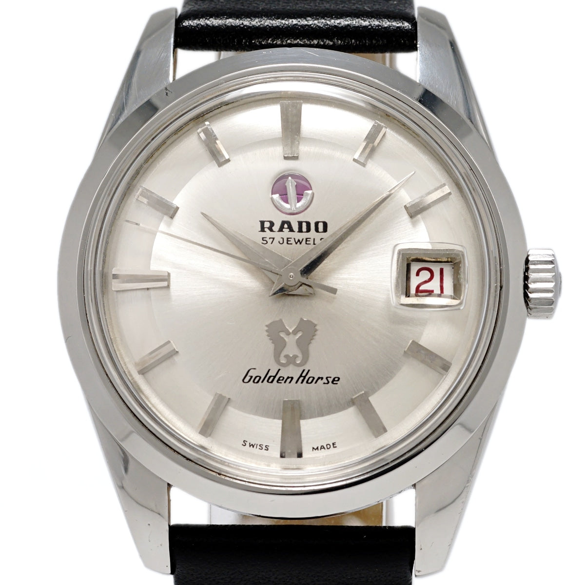 ラドー ゴールデンホース 57石 Ref.11675 AS1789 自動巻 OH済 1957年頃 Rado