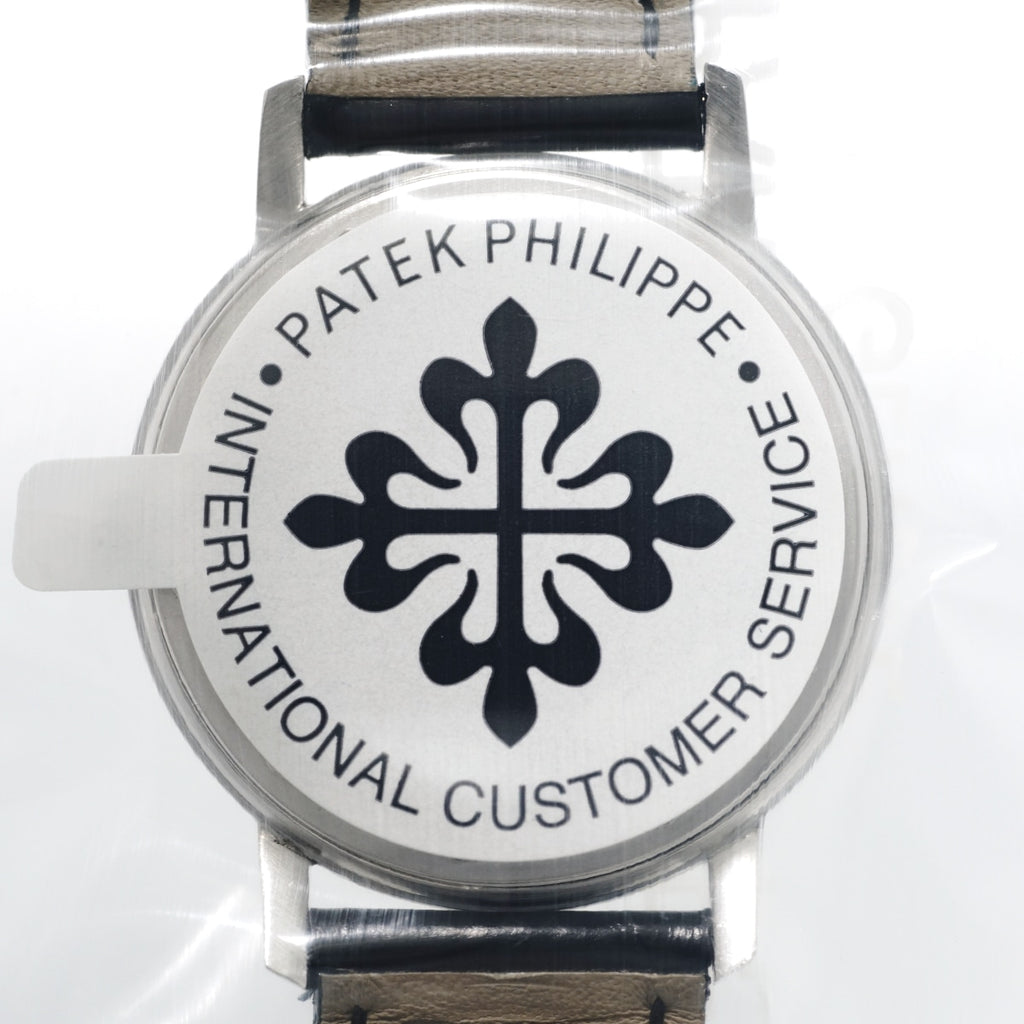 Patek Philippe Calatrava Ref.3445 18KWG Manufacturer Complete Service, Unopened Cal.27-460M Automatic, Overhauled, 1960s Patek Philippe