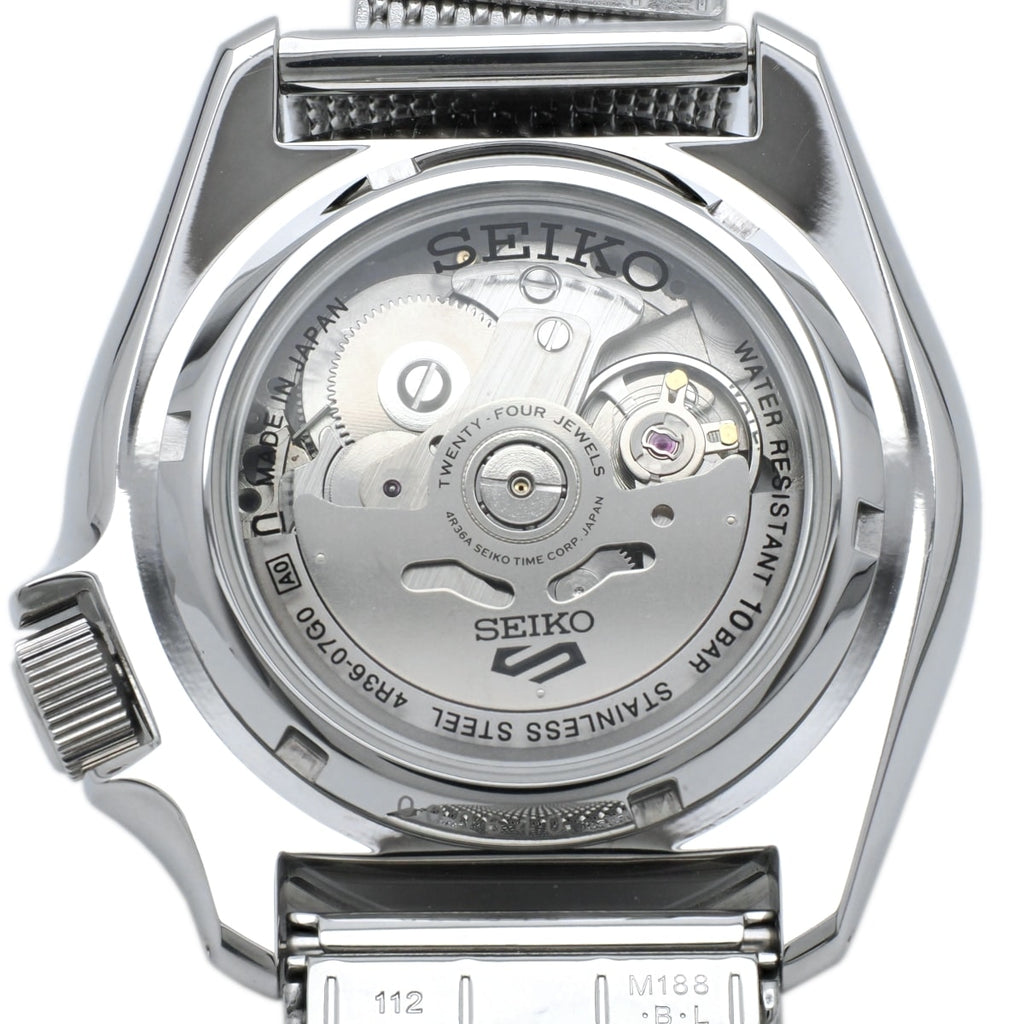 セイコー ５スポーツ メカニカル カーキ文字盤 SBSA019 4R36-07G0 自動巻 USED Seiko