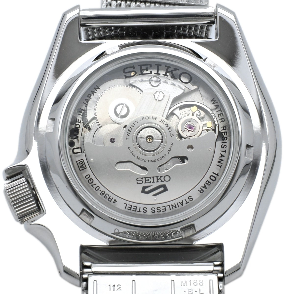 セイコー ５スポーツ メカニカル カーキ文字盤 SBSA019 4R36-07G0 自動巻 USED Seiko