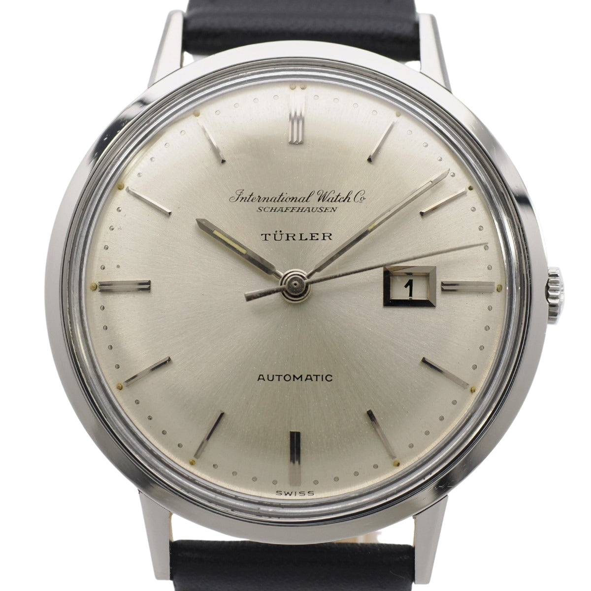 インターナショナル Ref.603A TURLER Wネーム Cal.8531 自動巻 OH済 1964年製 International Watch Co