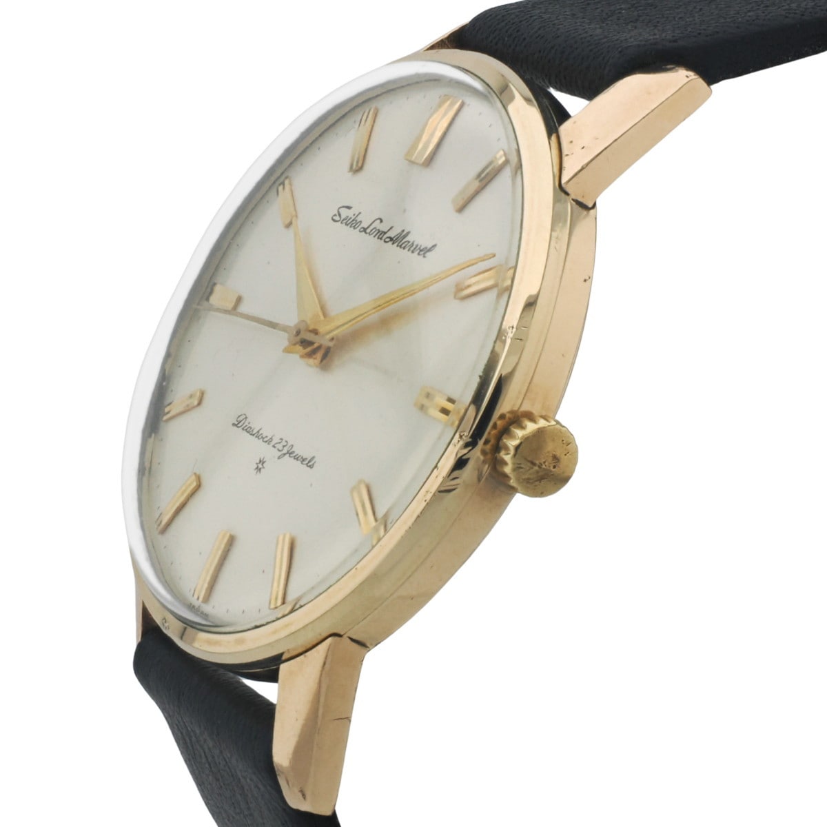 セイコー ロードマーベル 15023E 14金張り SD文字盤 23石 手巻 OH済 昭和38年/1963年製 Seiko