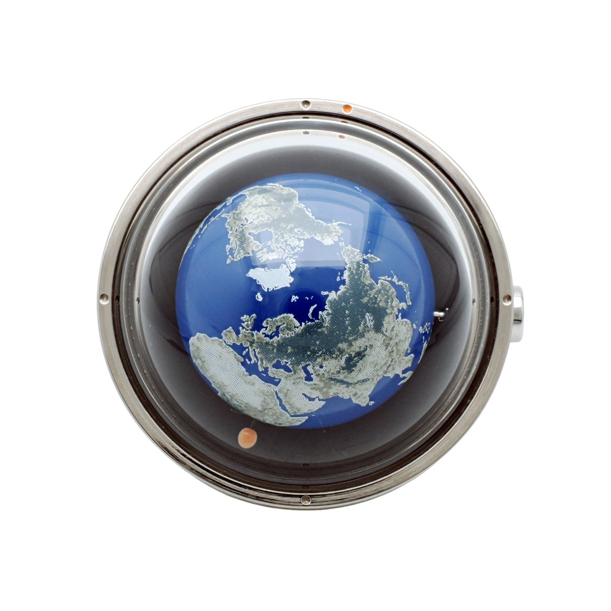 セイコー Think The Earth WN-1 アースウォッチ 付属品付き 北半球 地球儀 チタン クオーツ 2001年発売 USED Seiko