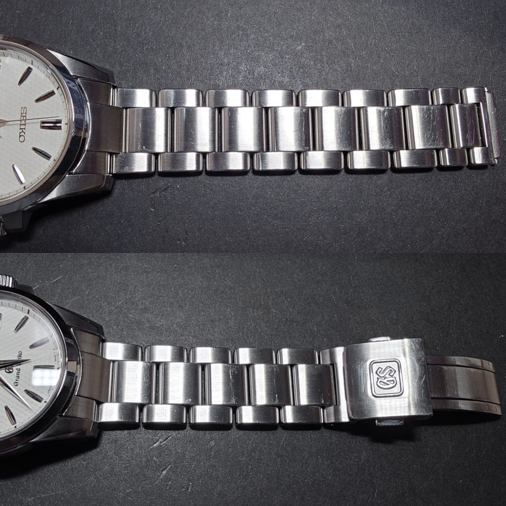 グランドセイコー SBGX053 9F62-0AA1 リューズガード クオーツ 2007年製 USED